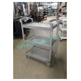 1X, 3 SHELF PORTABLE BUS CART (24.5" X 16"