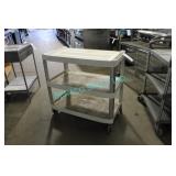 1X, 20" X 30" 3-SHELF PORTABLE CART (NO HANDLES)