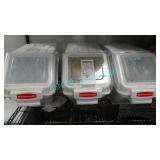 3X, RUBBERMAID C/T INGREDIENT TUBS