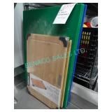 LOT, 6 ASST CUTTING BOARDS