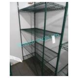 1X, 60" x 24", 4-SHELF COATED METRO RACK