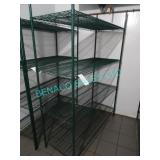 1X, 60" x 24", 4-SHELF COATED METRO RACK