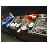 LOT, CUTLERY & TABLEWARES