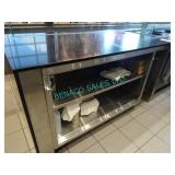 1X, 67" x 34", MARBLE TOP, S/S COUNTER