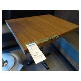 4X, 24" x 30" TABLE W/ CAST IRON BASE