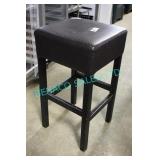 6X, WEAVED SEAT W/ WOOD FRAME, BACKLESS BAR