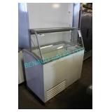 1X, HUSSMANN DCCG-8-0 ICE CREAM CABINET
