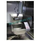 1X, S/S WALL MOUNTED SANI SINK W/ TAP