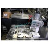 1X, ROBOT COUPE CL52E FOOD PROCESSOR W/ 8 BLADES