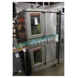 1X, BLODGETT GAS DBL DECK CONVECTION OVEN