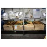 LOT, 11 PCS ASST. SIZE WOOD CRATES