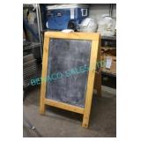1X, 24" x 38" WOOD SANDWICH BOARD