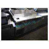 1X,  55" S/C COLD PREP TABLE