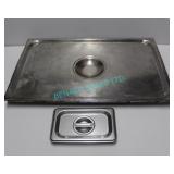 LOT, 7X FULL SIZE + 20X 1/9 SIZE S/S INSERT LIDS