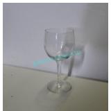 LOT, 107 PCS, LIBBEY 6 1/2 OZ WINE GLASSES