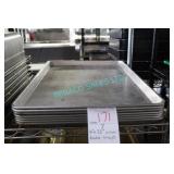 7X, 16" x 22" ALUM. BAKE TRAYS