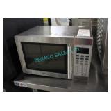 1X, SYLVANIA S/S MICROWAVE (1 FOOT MISSING).