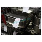 LOT, 7X FULL SIZE S/S INSERTS W/ 1 LID