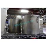 LOT, 2X ALUM + S/S STOCK POTS