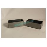 LOT, 25 PCS, METAL SUGAR CONTAINERS