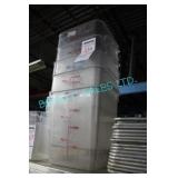 4X,PLASTIC MEASURE CONTAINERS (2X - 20L + 2X -15L)