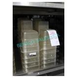 LOT, 40X, 1/6 SIZE PLASTIC INSERTS