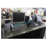 LOT, 2 STN. TOSHIBA POS SYSTEM W/ BACKOFFICE + 3