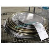 LOT, 21 PCS PIZZA PANS (9" - 16")