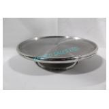 LOT, 4X S/S 13"D CAKE STAND