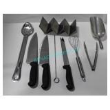 LOT, BIN OF ASST. KITCHEN UTENSILS