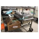 LOT, S/S CHAFING DISH W/ EXTRA LID + CHAFING FUEL