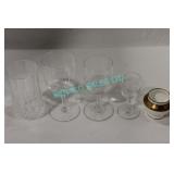 LOT, SHELF OF ASST. GLASSWARE