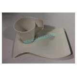 LOT, 6X NEW WAVE CAFFE ESPRESSO-SET