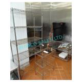 LOT, 3 ASST CHROME RACKS