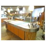 1X, 132" x 42" S/S REFRIGERATED BUFFET W/ 3DR