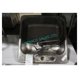 1X, DROP-IN SINK W/ TAP