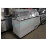 1X, HUSSMANN DCCG-12 68" DIPPING CABINET