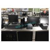 LOT,2 STN TOSHIBA POS SYS. W/ BACKOFFICE& 3