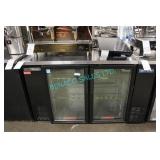 1X, TRUE 50" TBB-24-48, 2 GLASS DOOR BEER COOLER
