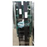 1X, 36" x 14" 4 SHELF COATED RACK