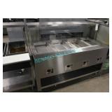 1X, 64" 4 WELL STEAM TABLE W/ SNEEZEGUARD