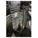 1X, 13 PAN S/S PORTA TRAY RACK