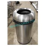 1X, SIMPLE HUMAN 29"H GARBAGE CAN W/ LID