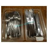 LOT, 60X FORKS + 60X KNIVES