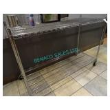 1X, 60" x 24" 2 SHELF PORTA RACK