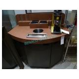 1X, 46" CONDIMENT COUNTER