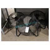 3X, HOMEBASIX 20INCH HIGH VELOCITY FANS