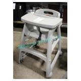 1X, RUBBERMAID MICROBAN ROLLING HIGH CHAIR