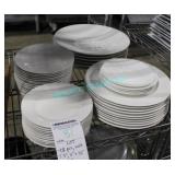 LOT, 48 PCS, ASST. 7.5", 11" + 12" PLATES