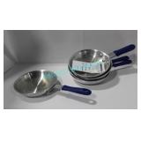 LOT, 5X WINCO 7.5" FRY PANS